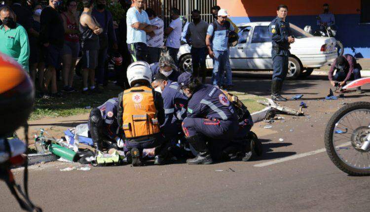 VÍDEO: Casal morre em acidente com caminhonete na Lúdio Martins Coelho