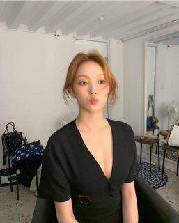 A modelo apelidada de Gigi Hadid da Coreia do Sul