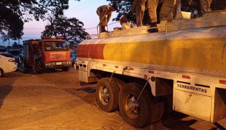 Em Caarapó, DOF apreende 9 toneladas de maconha em caminhão tanque