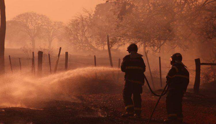 VÍDEO: Incêndio destrói casa e assusta moradores em Campo Grande