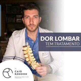 Dor lombar tem tratamento! Saiba mais com o Dr. Caio Rondon