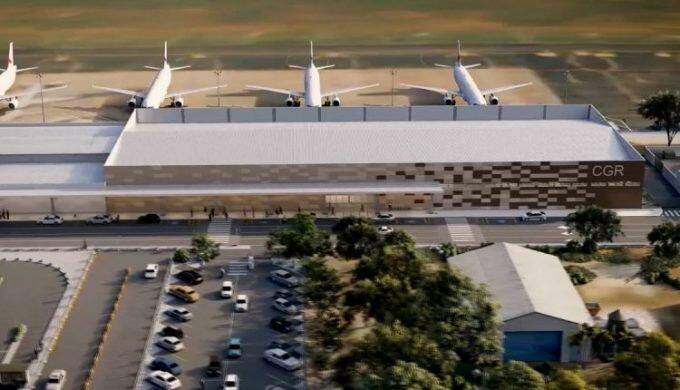 Obras prometem dobrar capacidade do aeroporto de Campo Grande
