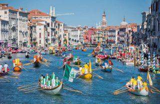 Após quarentena Regata Histórica em Veneza