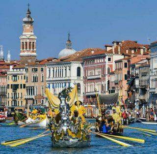 Após quarentena Regata Histórica em Veneza