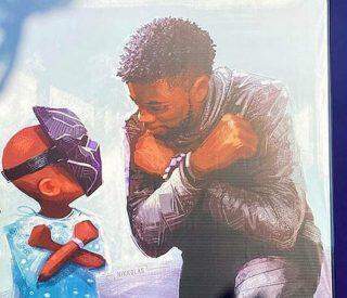 Disney inaugura mural com homenagem à Chadwick Boseman