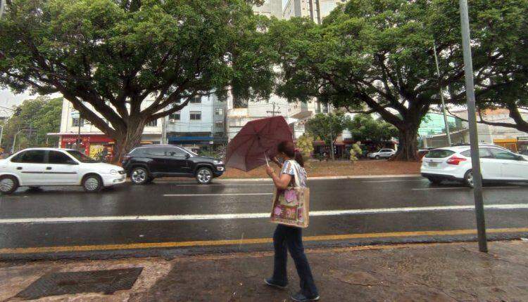 Fim da estiagem: Chuva atinge bairros e campo-grandenses comemoram