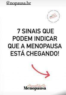 DIA MUNDIAL DA MENOPAUSA - "Informação É Poder"