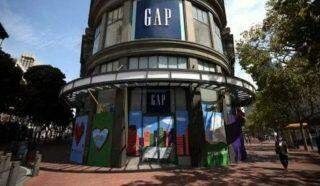 A marca de moda Gap planeja fechar lojas na Europa