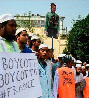 Países muçulmanos pedem boicote a produtos franceses após comentários de Macron