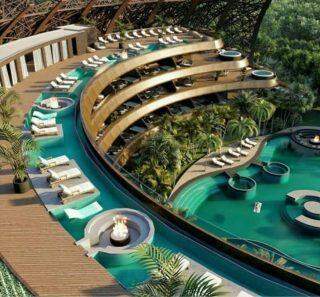 Novo resort inspirado em 'casulos' no meio da selva de Tulum.