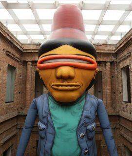 Megaexposição da dupla OSGEMEOS na Pinacoteca, SP.