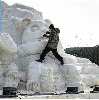 Festival de esculturas de gelo na China