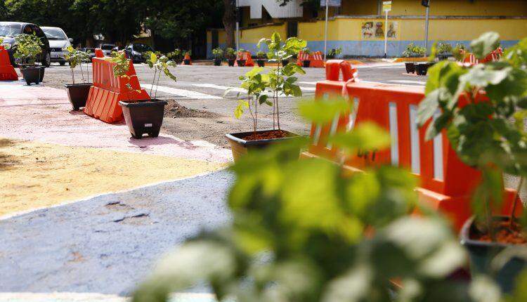 Intervenção na José Antônio vai além da cor no asfalto e promete reinventar corredor gastronômico