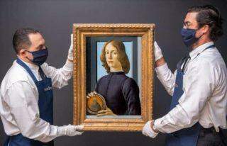 Quadro de Botticelli é leiloado por mais de US$ 90 milhões.