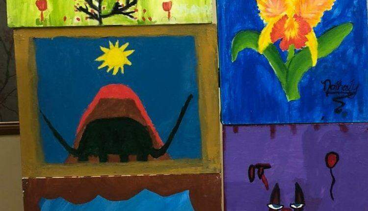 Confira: exposição online mostra pinturas de crianças do Centro de Integração
