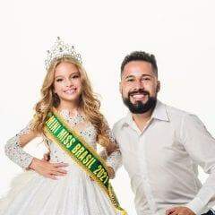 Menina de 7 anos é a primeira de MS a vencer o Mini Miss Brasil