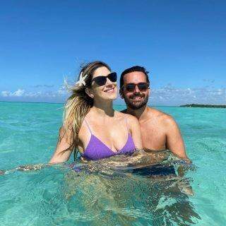 Dani Calabresa e Fábio Porchart curtem férias de casal em Punta Cana