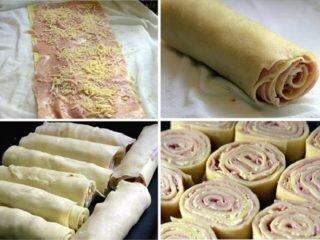 Rondelli com massa de pastel é receita prática e rápida para seu almoço