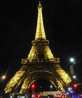 Torre Eiffel revestida de dourado para os JO de 2024