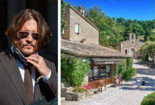 Sem saída, Johnny Depp coloca vila francesa do século 19 à venda por 300 milhões de reais.