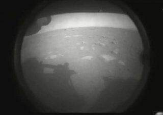 A primeira foto de Marte do robô Perseverance, da Nasa