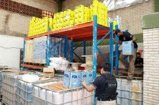 Operação identifica fábrica de tinta paraguaia que levava toneladas de cocaína para Europa