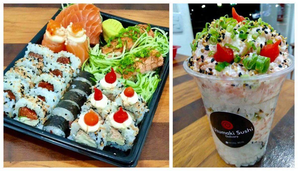 Peça em casa: Uzumaki Sushi Delivery vai além do tradicional e inova com o ‘Cupmaki’