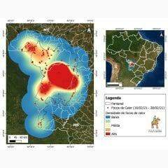 Fevereiro fecha com 680 focos de calor registrados e maior parte no Pantanal de MS