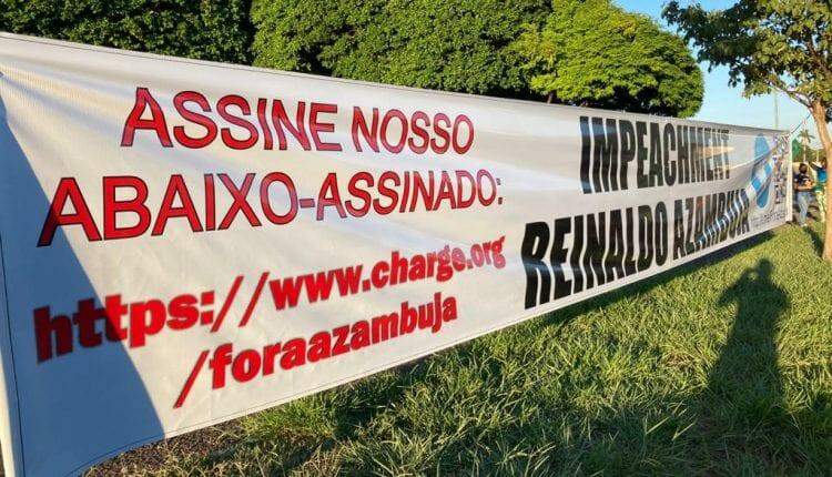 Em dia de 57 anos do golpe de 64, apoiadores de Bolsonaro protestam em Campo Grande