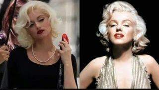 Ana de Armas como Marilyn Monroe em Blonde na Netflix