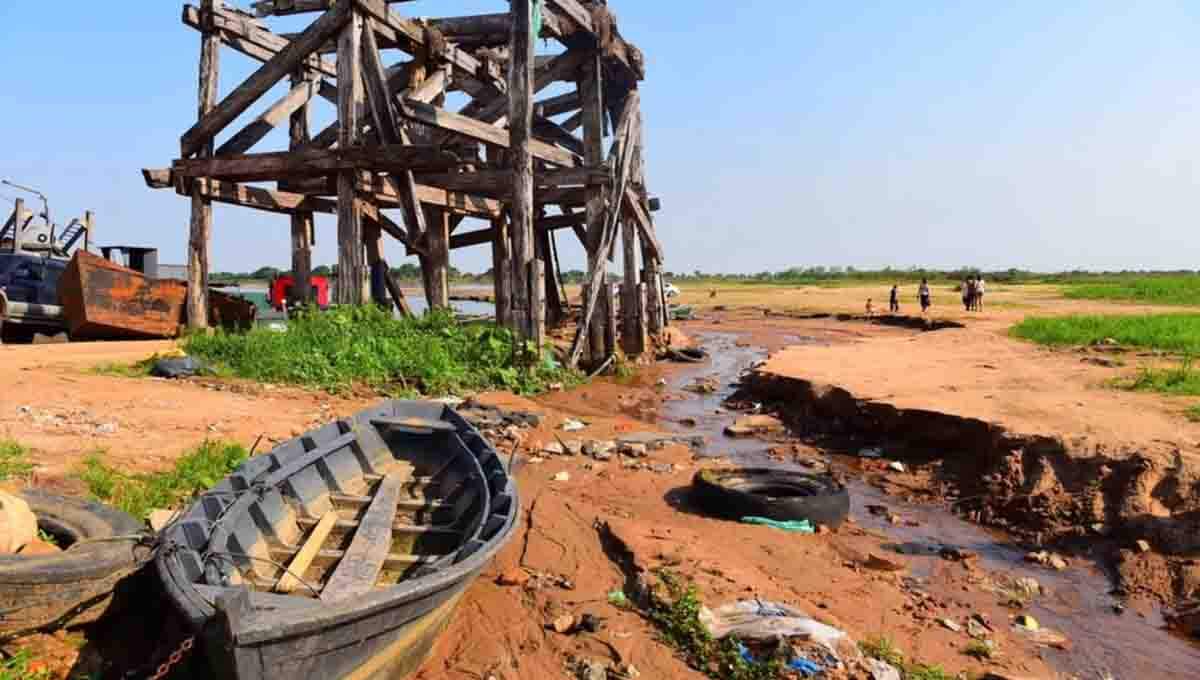 rio paraguai seca historica2021 - Seca histórica: nível do Rio Paraguai atinge o menor nível em 50 anos