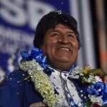 Evo Morales comemora vitória na Bolívia, com 99,99% das urnas apuradas
