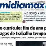 Confira a capa do Midiamax Diário desta quarta-feira, 3 de novembro de 2021