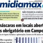 Confira a capa do Midiamax Diário desta sexta-feira, 5 de novembro de 2021
