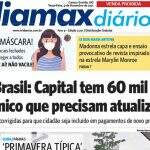 Veja a capa do Midiamax Diário desta terça-feira, 9 de novembro de 2021