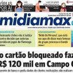 Veja a capa do Midiamax Diário desta quinta-feira, 16 de setembro de 2021