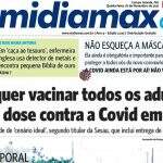 Veja a capa do Midiamax Diário desta quinta-feira, 18 de novembro de 2021