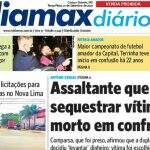 Veja a capa do Midiamax Diário desta terça-feira, 21 de setembro de 2021
