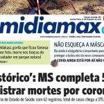 Confira a capa do Midiamax Diário desta quinta-feira, 21 de outubro de 2021