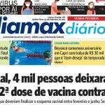 Veja a capa do Midiamax Diário desta quinta-feira, 23 de setembro de 2021