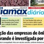 Confira a capa do Midiamax Diário desta segunda-feira, 27 de setembro de 2021