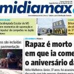 Confira a capa do Midiamax Diário desta segunda-feira, 30 de agosto de 2021