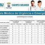 Confira a escala médica em UPAs e CRSs para esta quinta-feira em Campo Grande