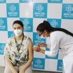 Santa Casa inicia campanha de vacinação contra covid-19 entre os profissionais