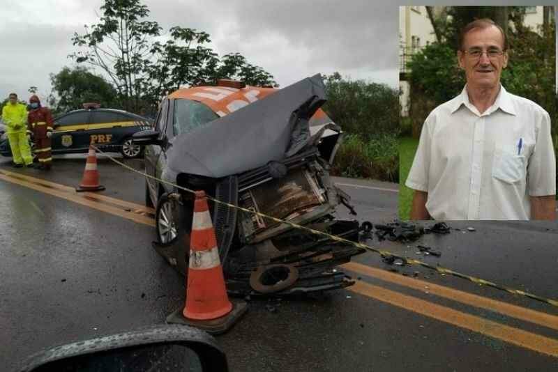 Padre morre em acidente entre dois carros na divisa entre MS e Paraná