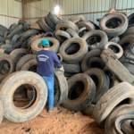 Prefeitura de Bonito encaminha 700 pneus para empresa de reciclagem em São Paulo