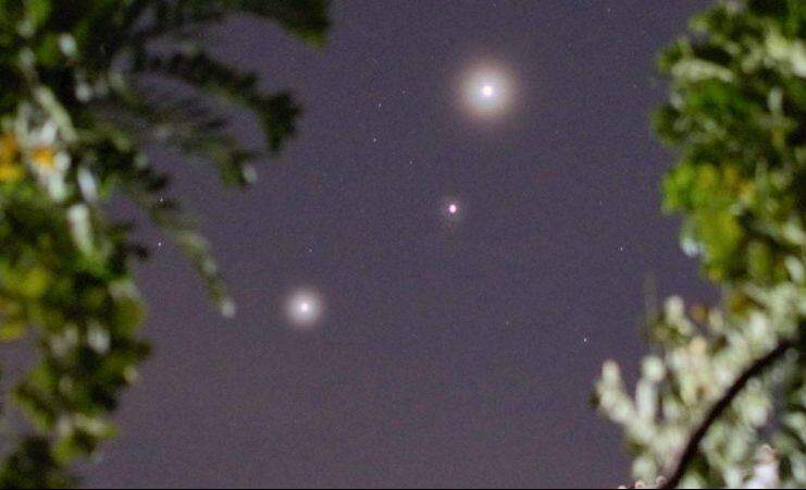 Olhe para o céu: Encontro de três planetas será visível em MS neste sábado