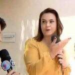 Vídeo: Repórter do SBT tenta invadir entrevista da Globo e causa climão ao vivo