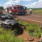 Motorista morre após engate desprender e veículo guinchado invadir pista contrária na BR-267