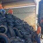 Mais de 17 mil toneladas de pneus sem uso são coletados durante operação em MS